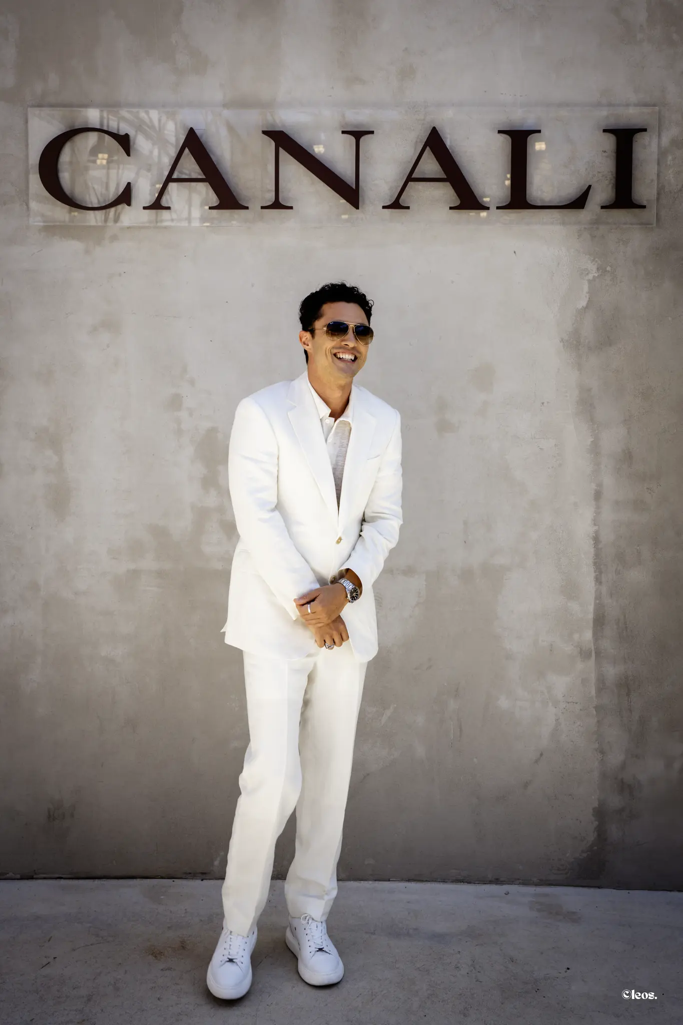 talent: darren barnet × canali, darren barnet